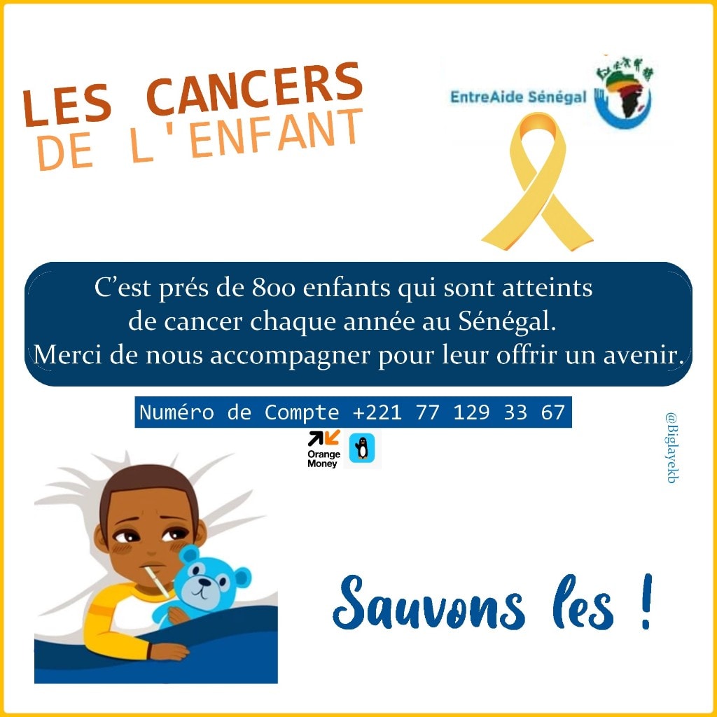 You are currently viewing Je me mobilise pour les enfants atteints du cancer au Sénégal !