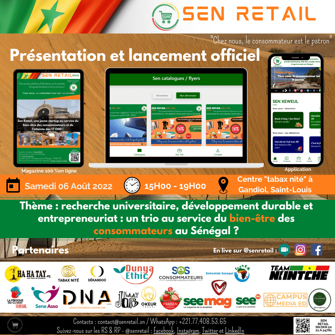 You are currently viewing Sen Retail, une jeune startup au service du bien-être des consommateurs !